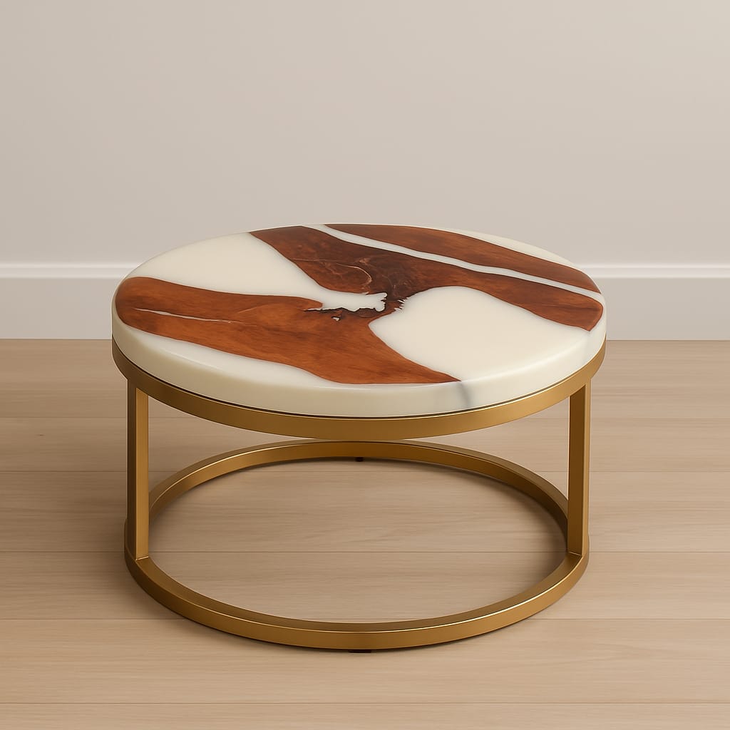 TerraFusion Resin-Wood Coffe Table