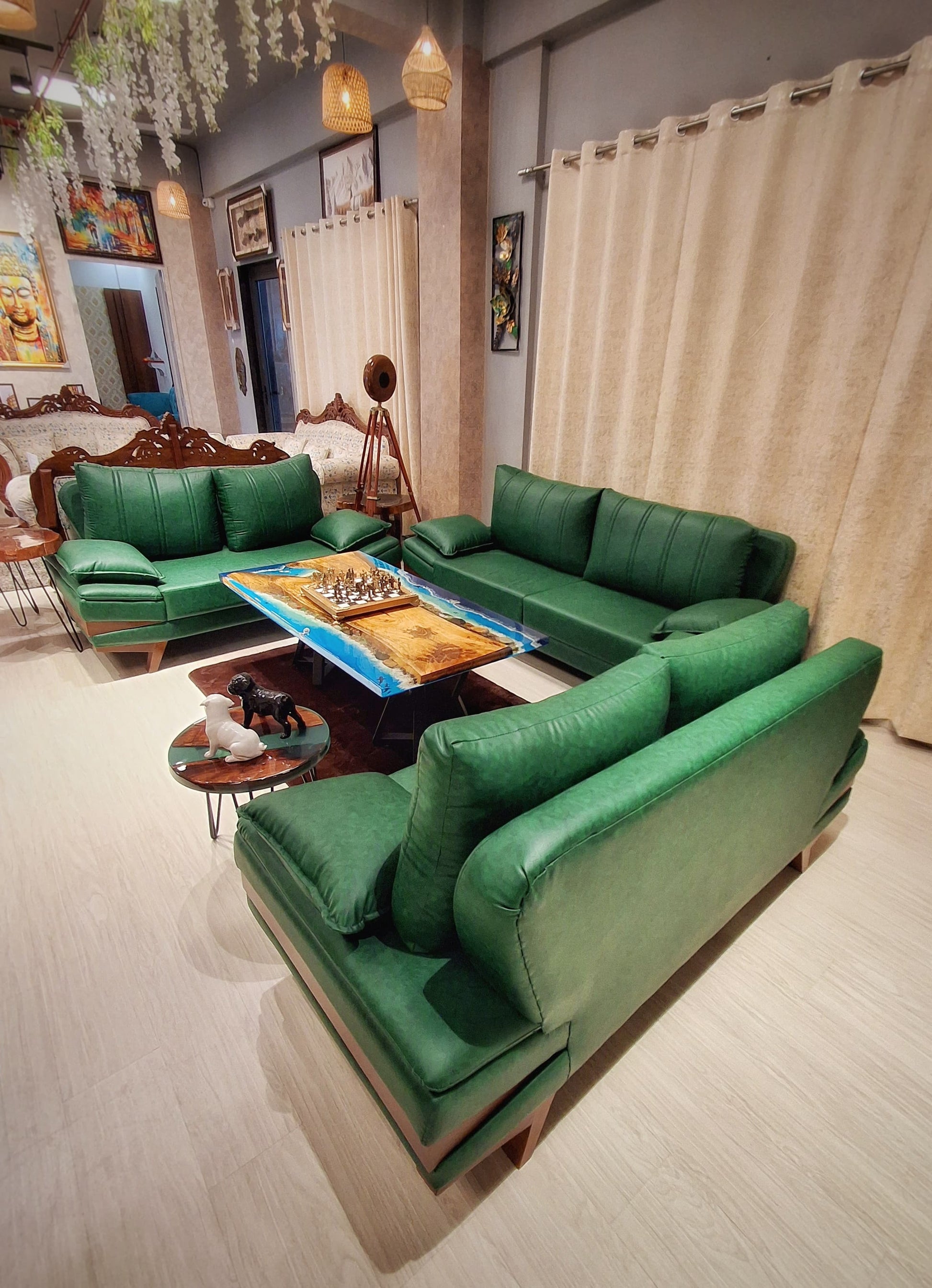 7 Seater Modern Letherrite Sofa