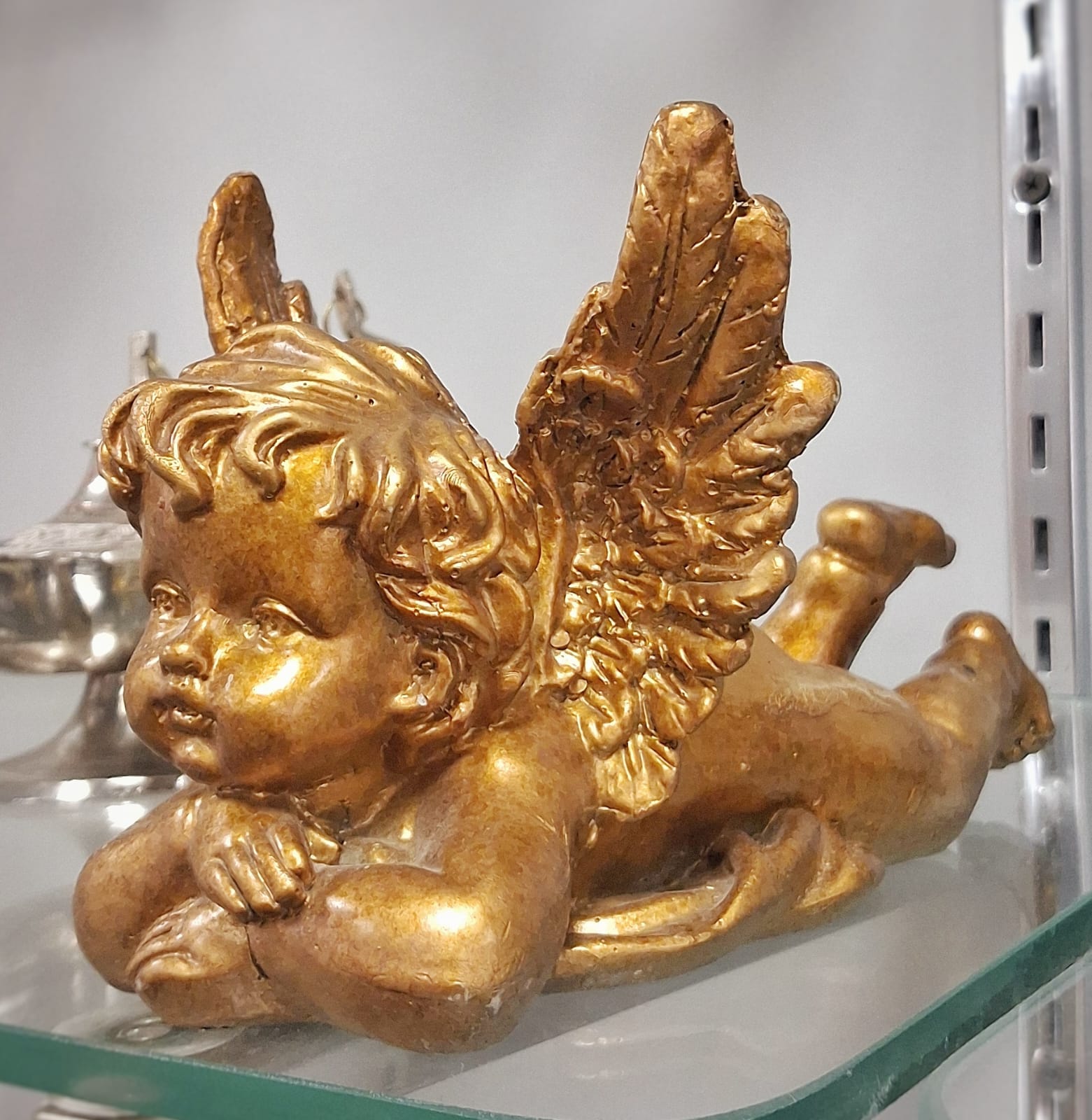 Serene Polyresin Sleeping Angels Set of 2