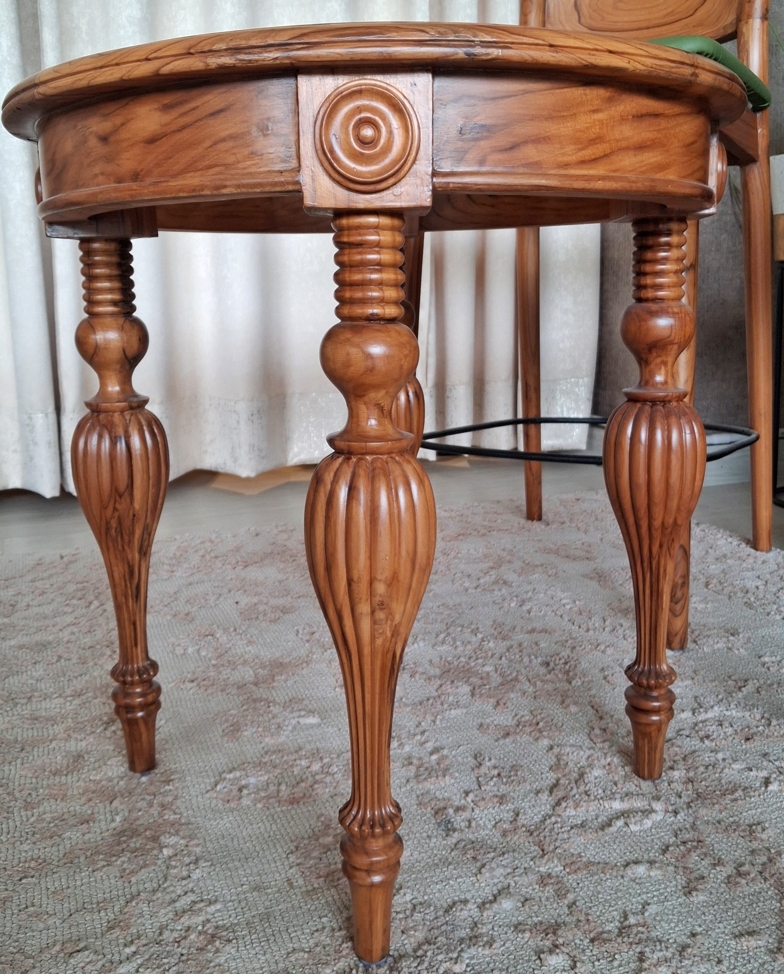 Handcrafted Teak Wood Bar Set