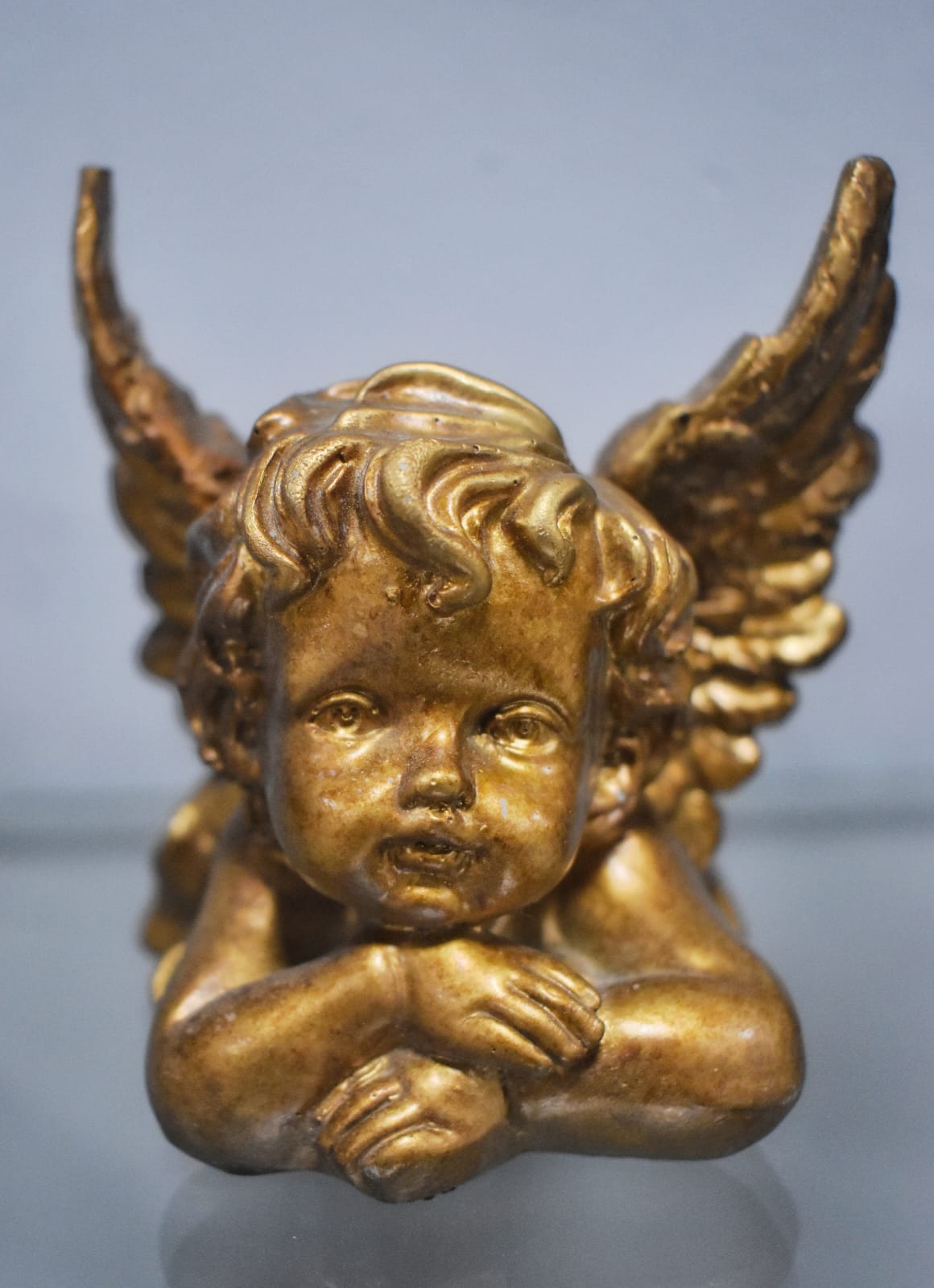 Serene Polyresin Sleeping Angels Set of 2