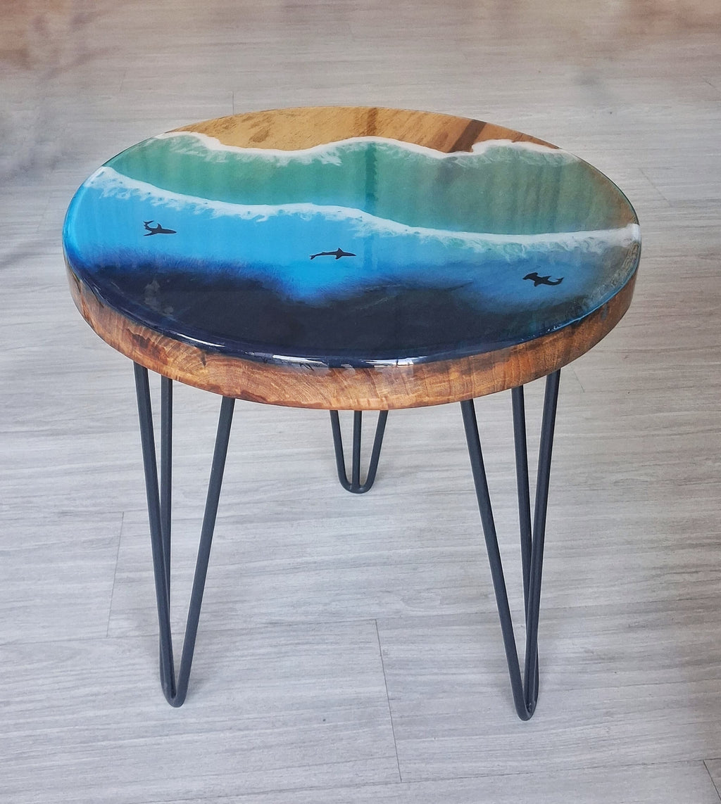 Epoxy Coating Sea View Top 18 Inch