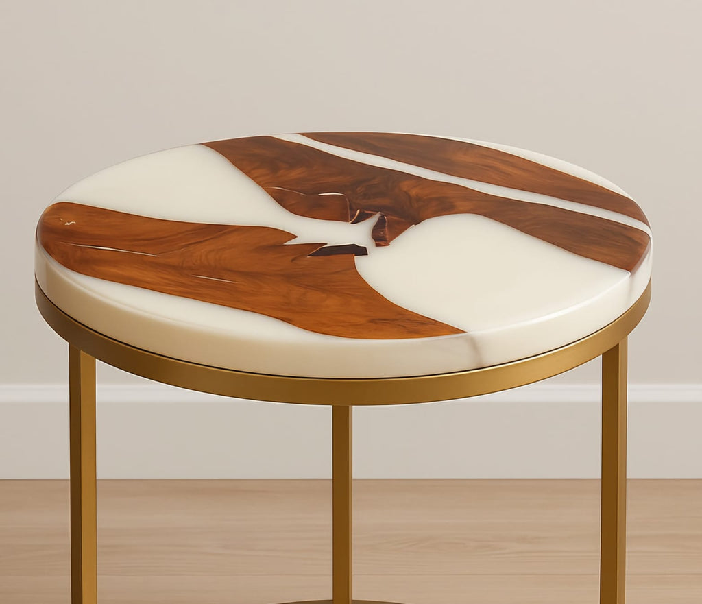 TerraFusion Resin-Wood Coffe Table